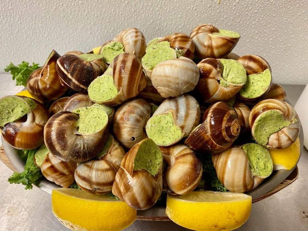 Escargot (Snails) In Garlic Butter by the Dozen