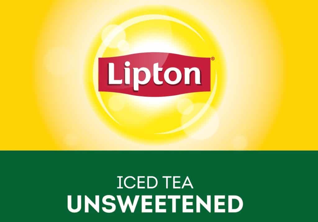 Té no dulce de Lipton